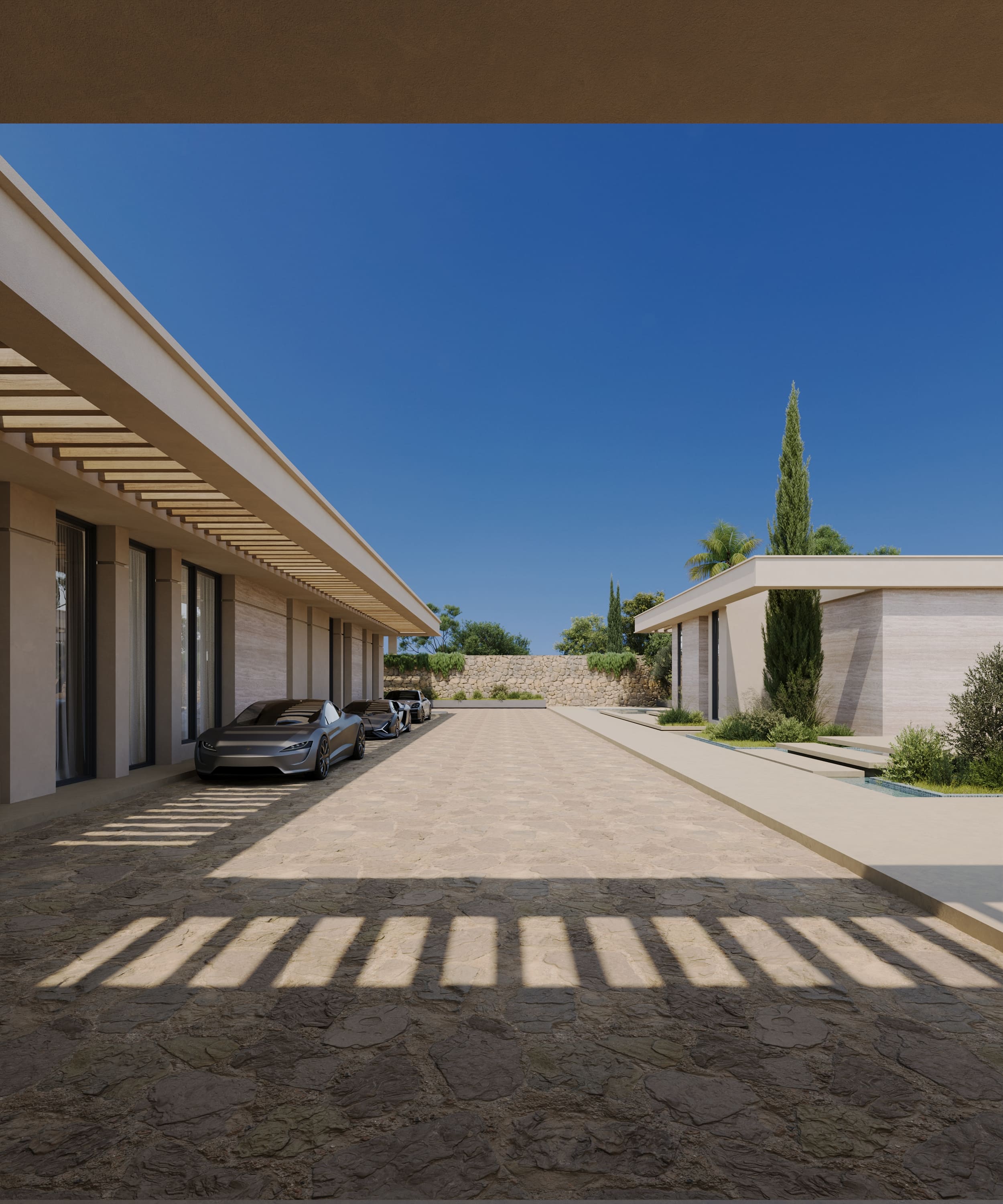 Ibiza extrior renders